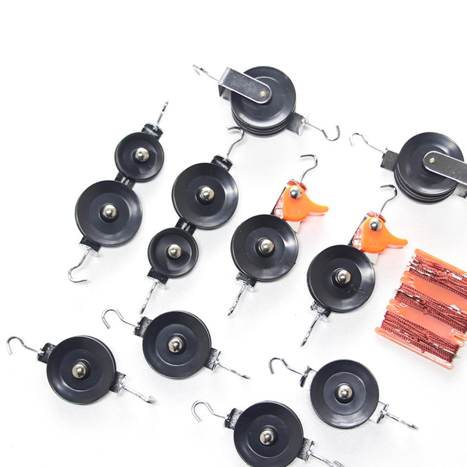 de Poleas, Kit de Poleas, Material de Juguete para Experimentos de Física, Aprendizaje de Ciencias, Función de Bricolaje, Fácil de Instalar, a, Juego de 11 Piezas.