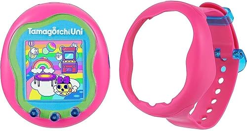Miniatura 2 de Tamagotchi Uni - Paquete electrónico rosa para mascotas y cordón negro
