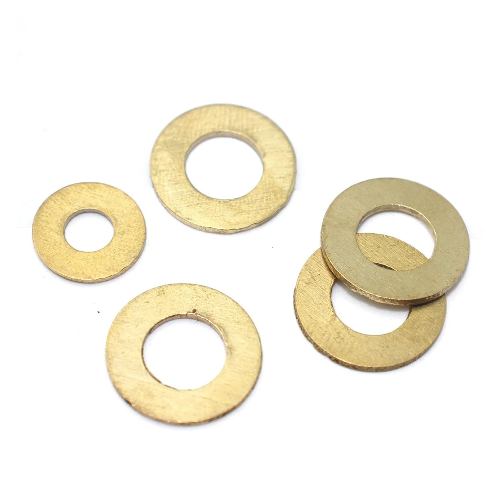 Mosiężna podkładka płaska M6 M8 M10 mosiężna uszczelka podkładka dystansowa miedziana metalowa podkładka metra(M10 x 16 mm (10 sztuk), grubość 1,5 mm)