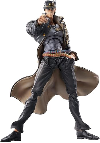 JoJo's Bizarre Adventure Part 3: Chozo Kado Jotaro Kujo 1.5 Super Action Estatua Figura Multicolor