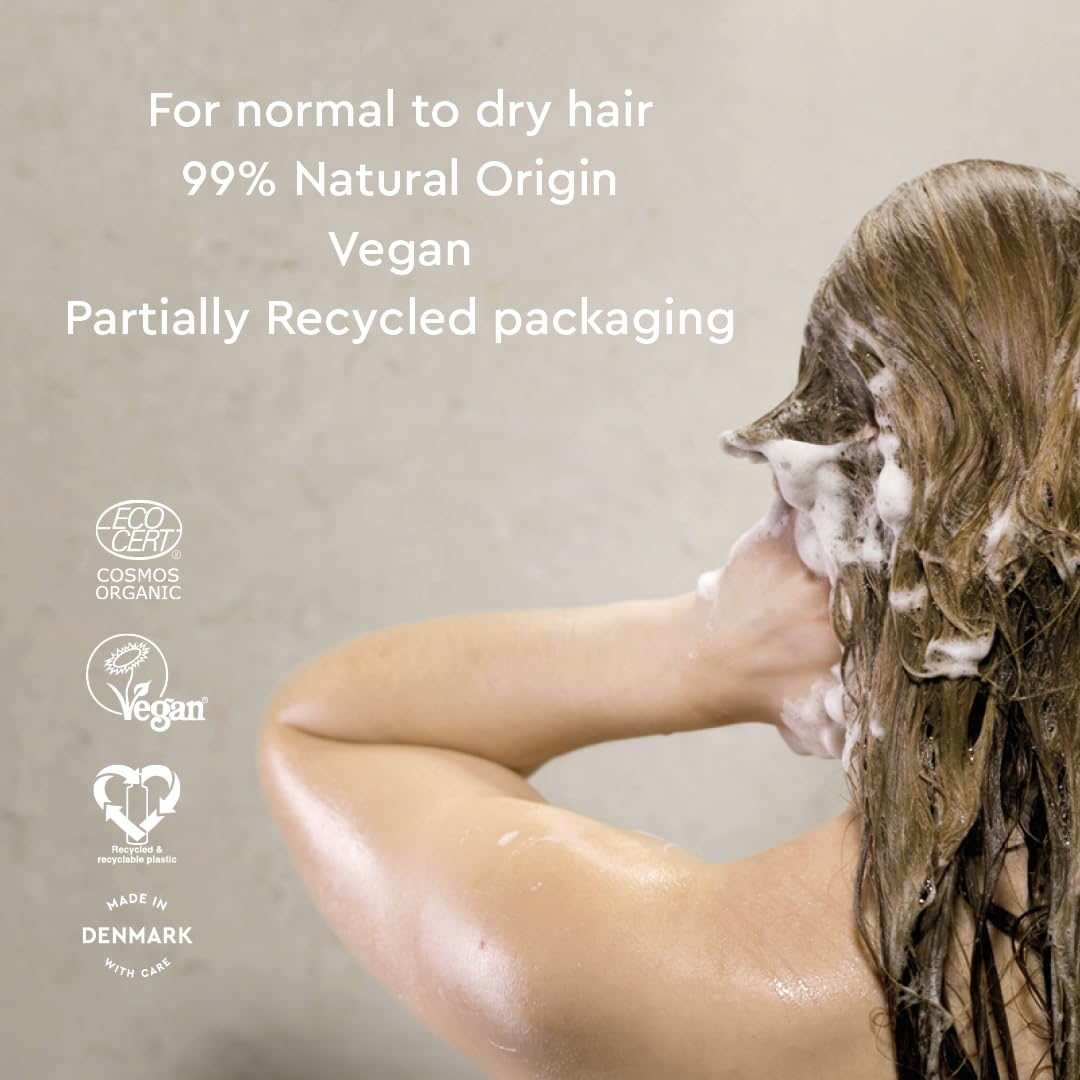Urtekram Nordic Berry Shampoo – Formule Hydratante & Réparatrice avec Aloe Vera & Mûre Arctique – Cheveux Normaux à Secs – Douceur & Brillance – Vegan & Naturel – 500 ml