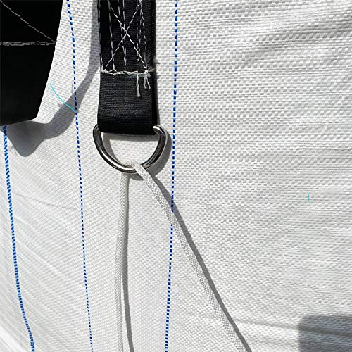 Wiederverwendbarer Big Bag 1m³| Extra starke Schlaufen| komplette Bodenöffnung | 90x90x110cm