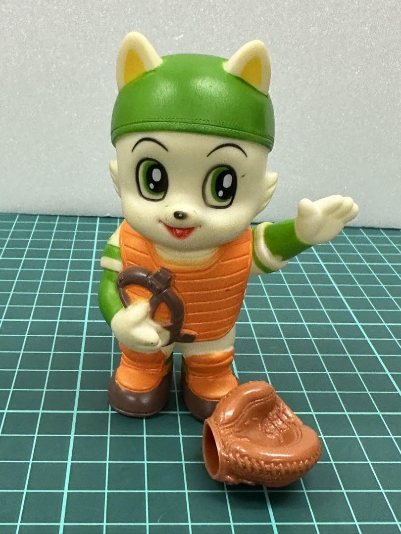 Amazon.co.jp: ワンサくん三和銀行ソフビフィギュア貯金箱ソフビ人形