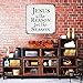 UFunhome Vintage Metal Tin Sign Jesus Is The Reason for The Season Metal Poster Wall Plate Rustic Wall Decor Home Decoration Plaques Farmhouse Wall Art for Bar Pub Man Cave Garage Kitchen 15