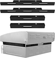 Vista 10 de Protectores de viento 2025 para plancha Blackstone de 17 pulgadas, accesorios de plancha Blackstone, pantalla de viento de acero inoxidable