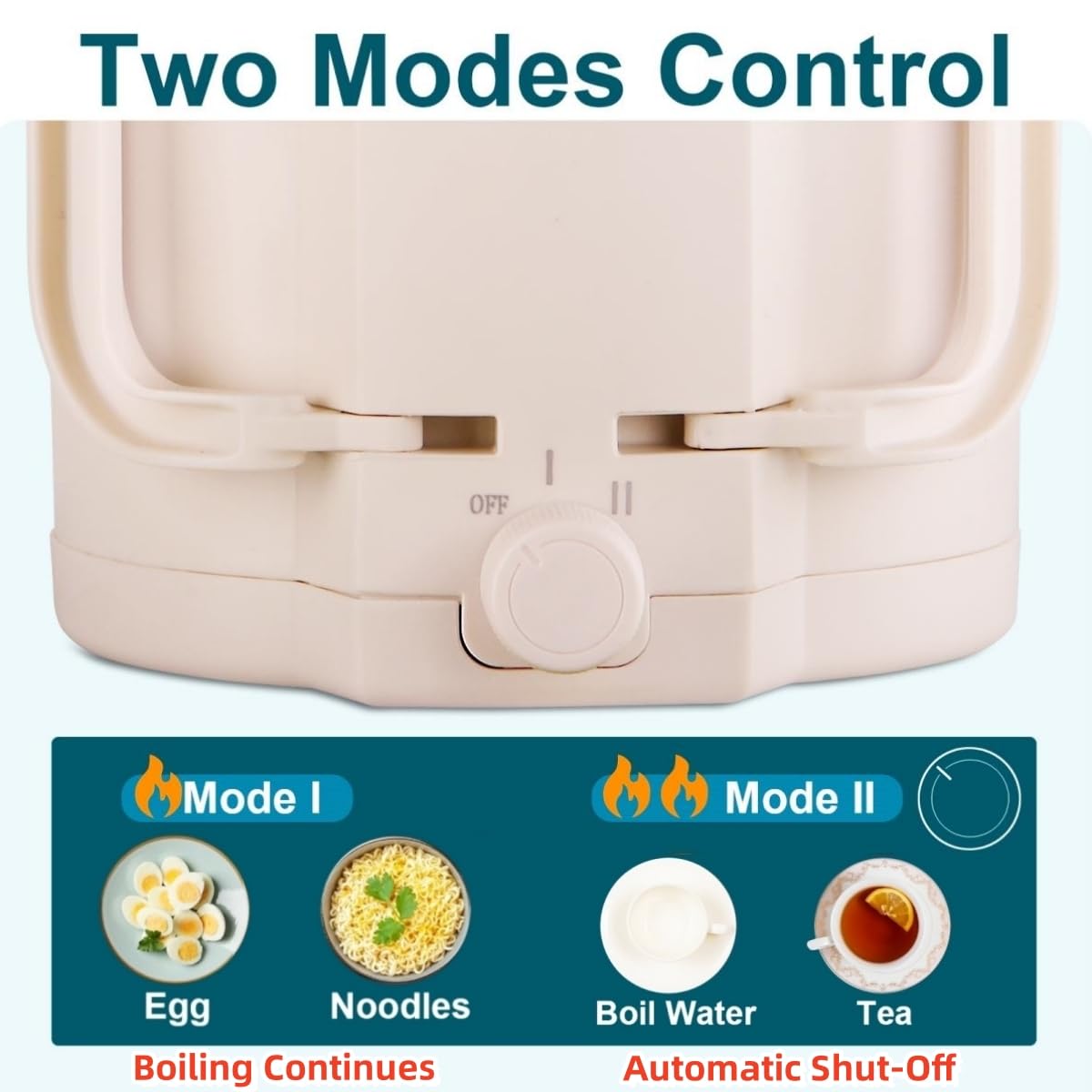 Small Portable Electric Kettle, 0.8L Foldable Mini Travel Electric Kettle, 304 Stainless Steel Multifunctional Collapsible Electric Cooker Pot