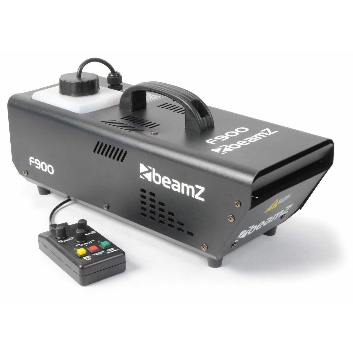 BeamZ F900 Fazer Machine à Fumée 900W avec 5 Litres de Liquide - Idéal pour Animer vos Soirées