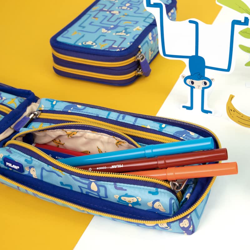 Kit of 4 Tangled Monkeys, Blue MILAN® - Image 4