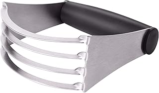 U-Taste Mélangeur de pâte, presse-pâte professionnel avec lames en acier inoxydable robustes pour beurre, croûte à tarte, cuisson au four