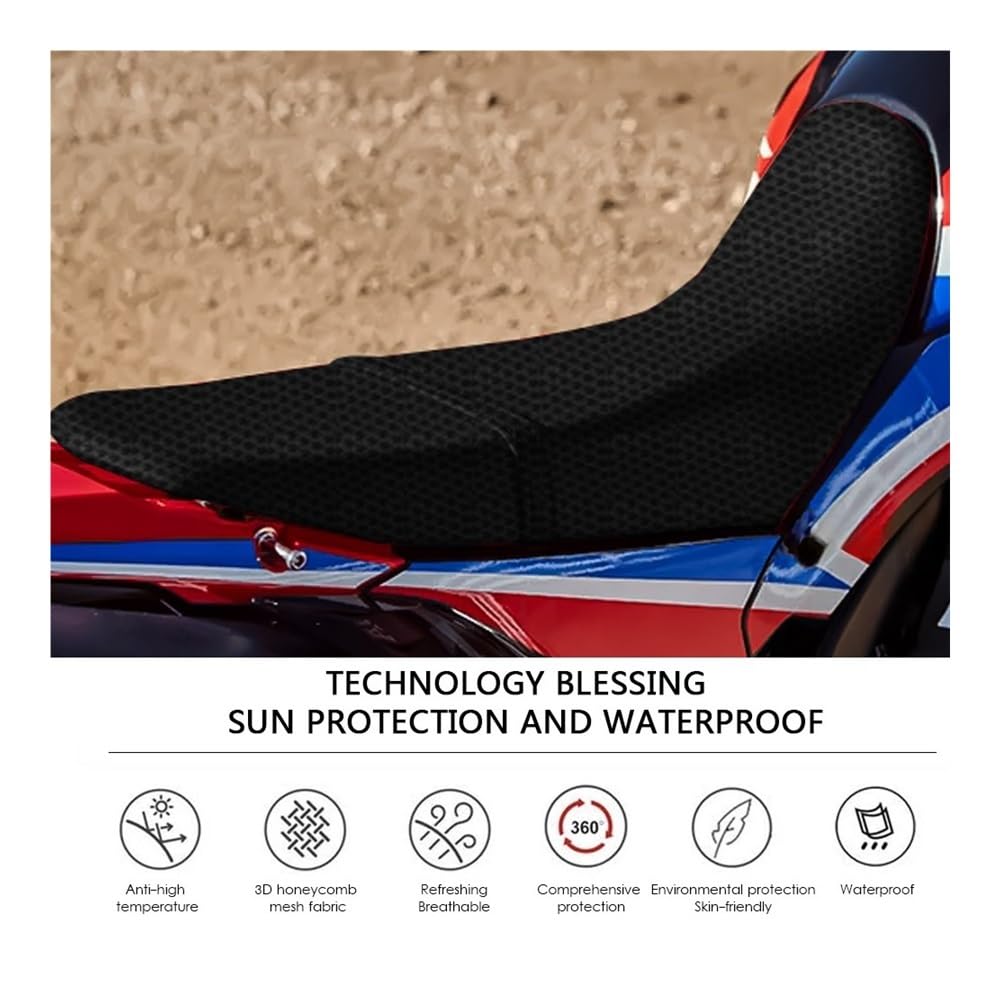Coprisella per moto sportiva Per CRF300L Rally 2021- Coprisedile In Tessuto CRF 300L RALLY Accessori Per Cuscino Di Protezione Per Moto
