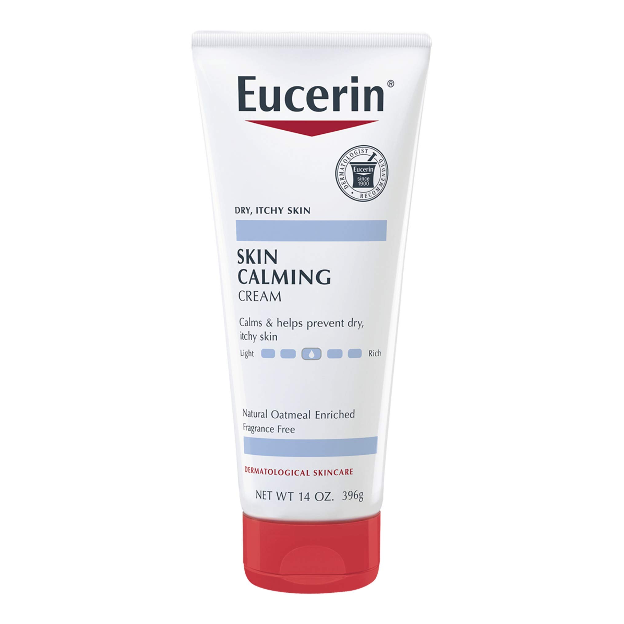 Eucerin Skin Calming Cream with Natural Oatmeal and Glycerin, 14 OZ