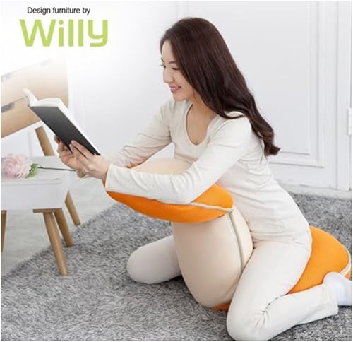 Miniatura 5 de Sillón Koala de WILLY cómodo, estirado, corrección de la postura, Textil, Anaranjado