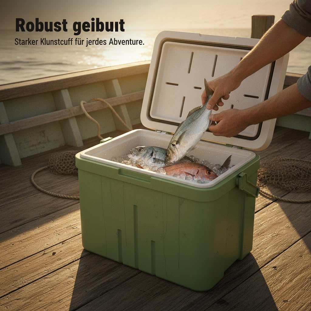 Frigo da Campeggio Portatile Isolato - Scatola Termica Contenitore Termico per Alimenti e Bevande - per esterno