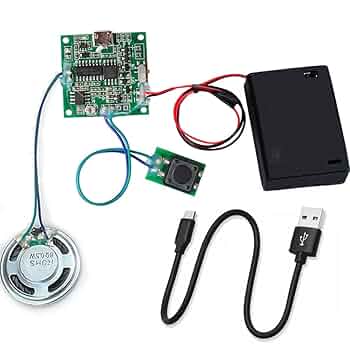 Circuit rhythm 本体＋充電器＋SDカード Amazon.com: Stemedu 8MB Sound Recordable Module Button