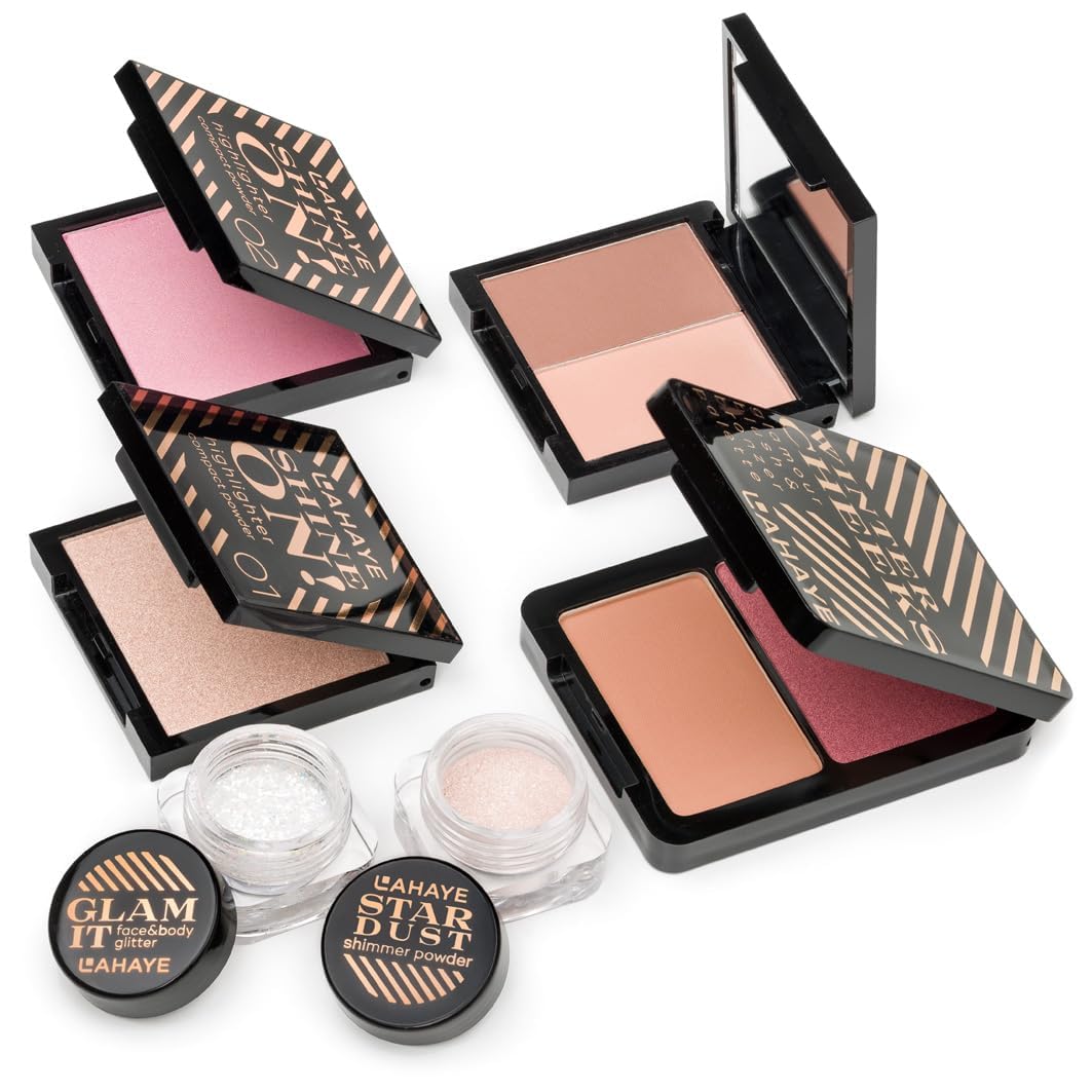 Beauty Adventskalender 2025 | Weihnachtskalender für Frauen, Teenager | "All you Need" - 24 hochwertige und einzeln verpackte Makeup und Kosmetik, Überraschungen für Weihnachten, Geschenkset, LAHAYE
