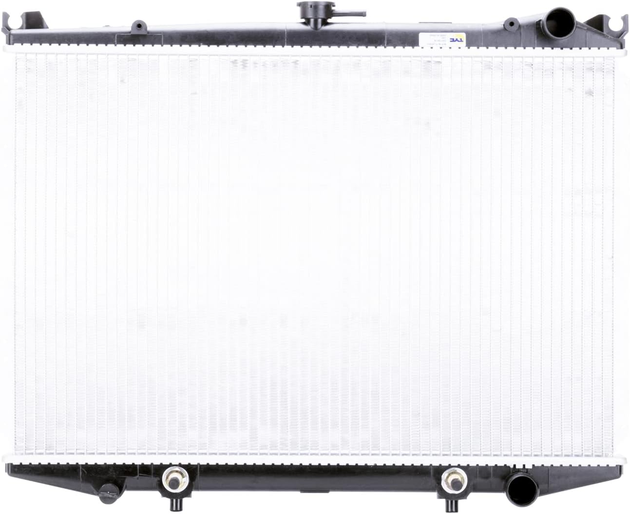 TYC 145 Compatible with NISSAN 1-Row Plastic Aluminum Replacement Radiator