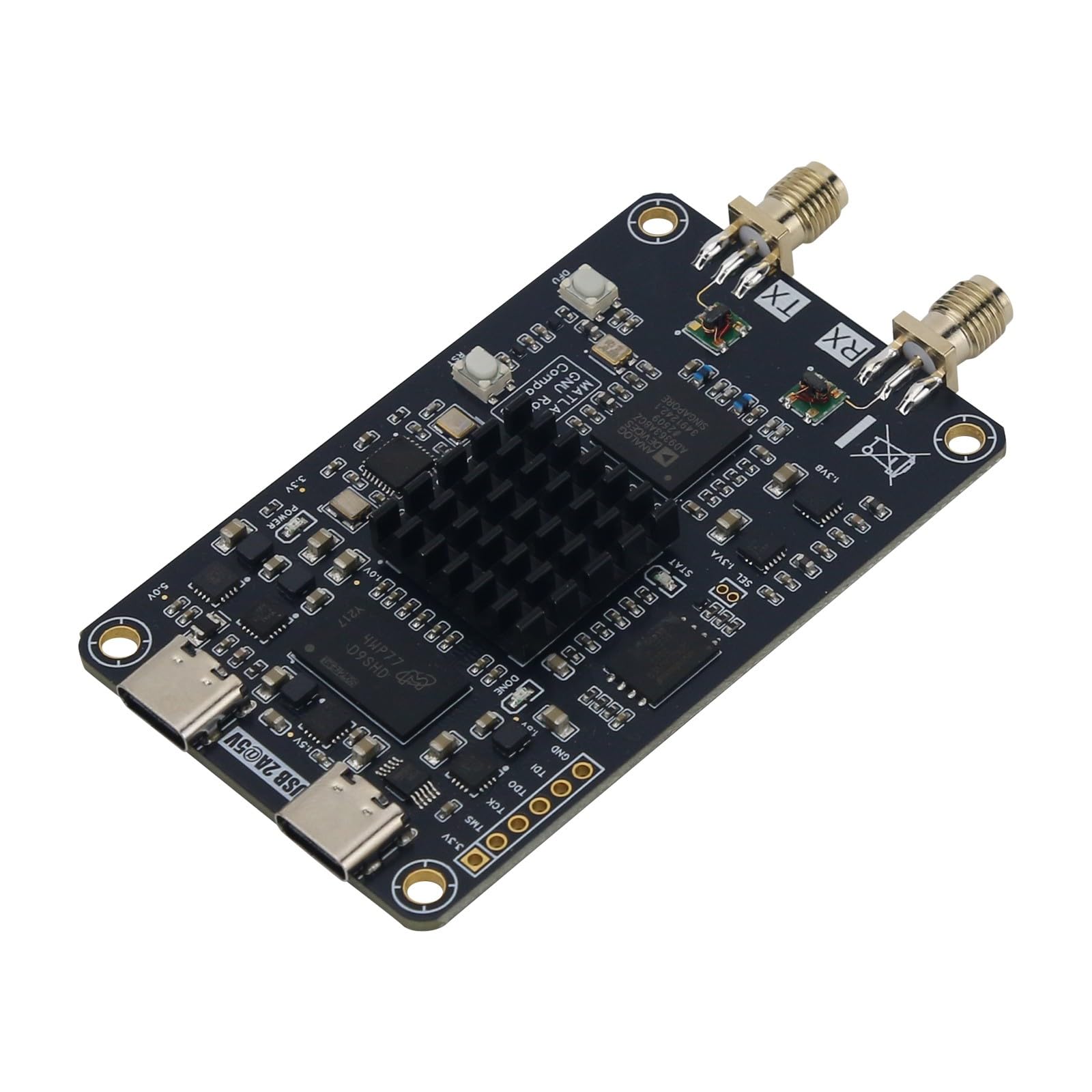 7010+AD9363 Software Defined Radio Entwicklungsboard 70MHz–6GHz Mini SDR Hardware mit USB- & Ethernet-Schnittstellen, SD-Karten-Boot-Unterstützung
