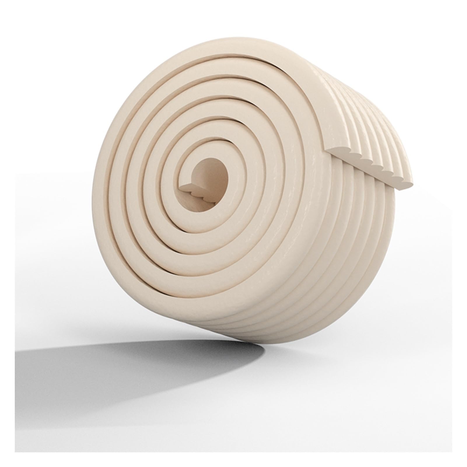Protections d'angle d'épreuvage, Protections de Bords, Protections d'angle de Meubles et Pare-Chocs de sécurité, Coussin en Mousse pour Table Basse et Cuisine (Blanc 1 pièce)