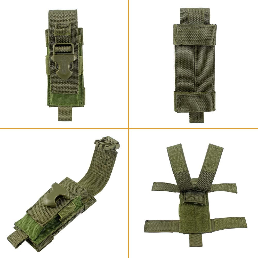 Depring Tactical Single Sheath Holster Utility Tool Holder Case Horizontal Vertical Pistol Mag Pouch