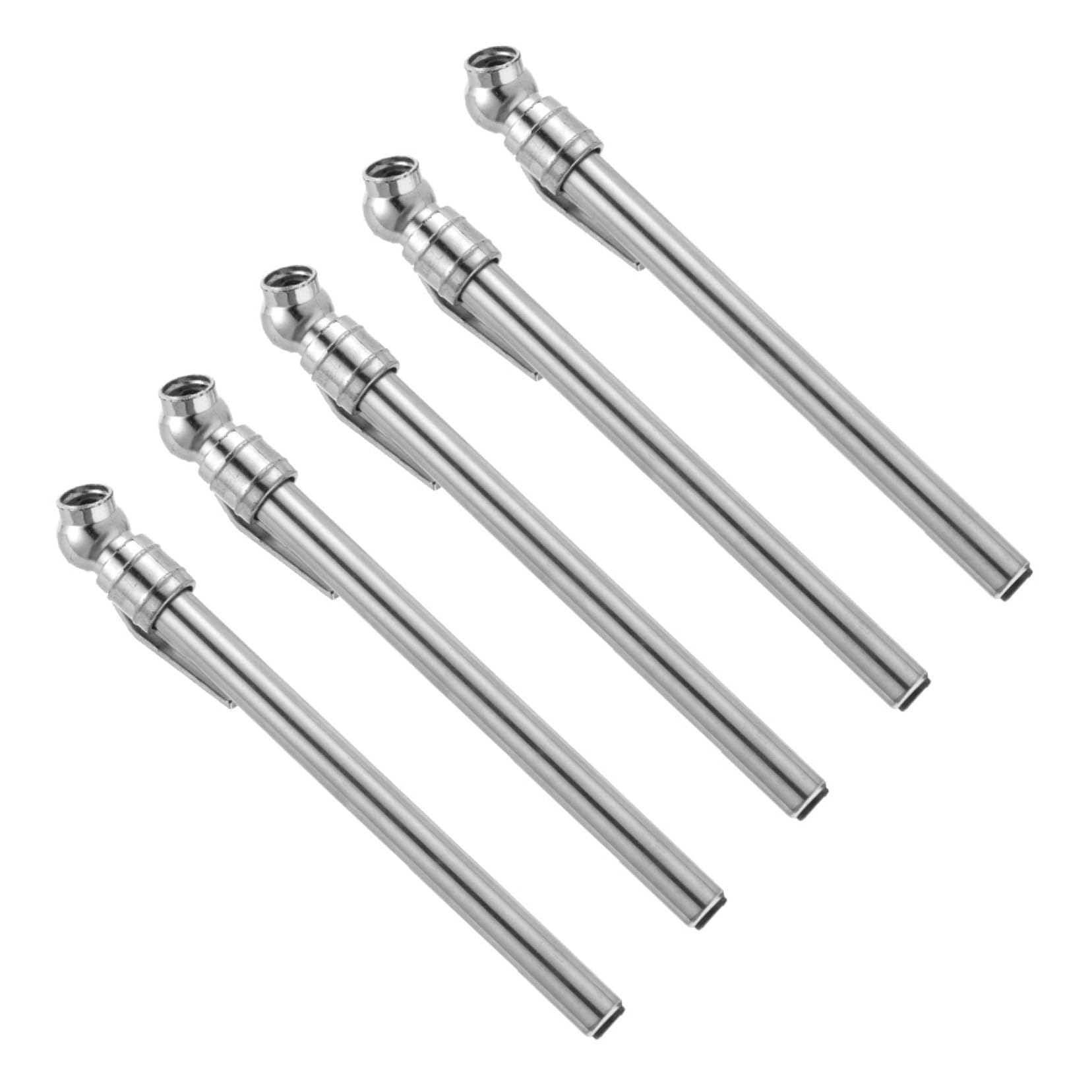 PartyKindom 5pcs Tire Pressure Pen Tire Test Pen Tire Pressure Gauge Pencil Auto Tire Mechanical Wheel Checker Cars Car Tire Pressure Gauge Auto Accessories Portable Stainless Steel-image-17