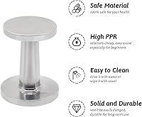 Vista 6 de Dual-Sided Espresso Hand Tamper 51mm and 58mm Dual Ended Tamper Coffee Ground Press Barista Tool for Portafilter Machine