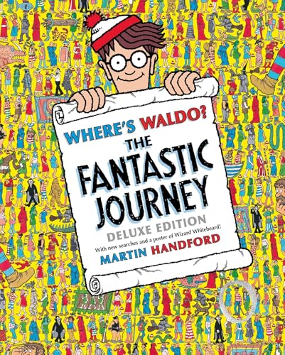 Image of Where's Waldo? The Fantastic Journey: Deluxe Edition with New Searches and Collectible Poster (A Hidden Object Activity Book with Search & Find Puzzles and Spot-the-Difference Game)