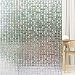 Coavas Decorative Non-Adhesive Window Film GF45-02-35 Glass-Film17.5 by 78.7 Inches ...