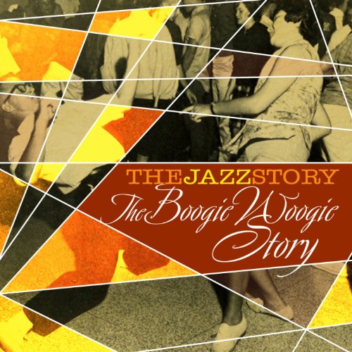 Poster 'Highlights Of The Jazz Story In USA' | 68,5x98,5 Cm | Jazz-Stammbaum Mit Allen Wichtigen Künstlern | In Roter Geschenkrolle