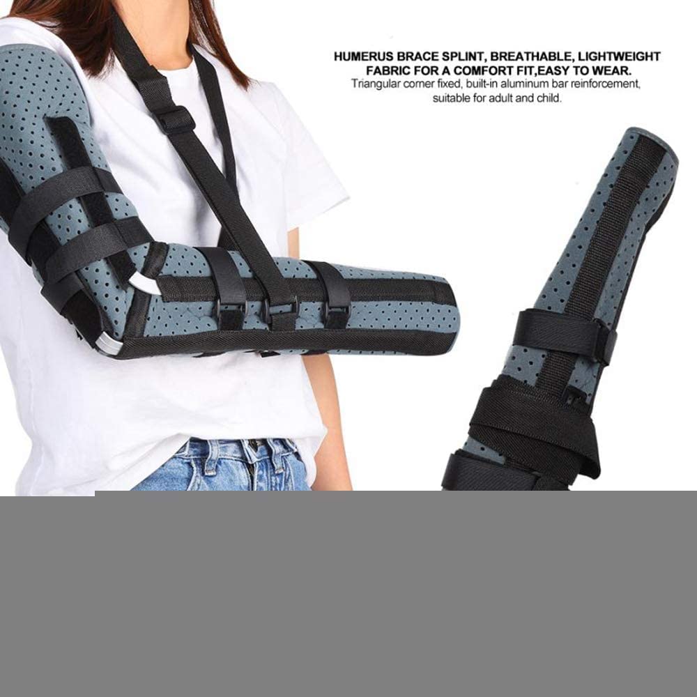 Cabestrillo para Codo, Terapia Transpirable Cabestrillo para Brazo Codo Húmero Brace Férula Soporte De Recuperación De Lesiones En El Brazo Ayuda A Elevar La Recuperación