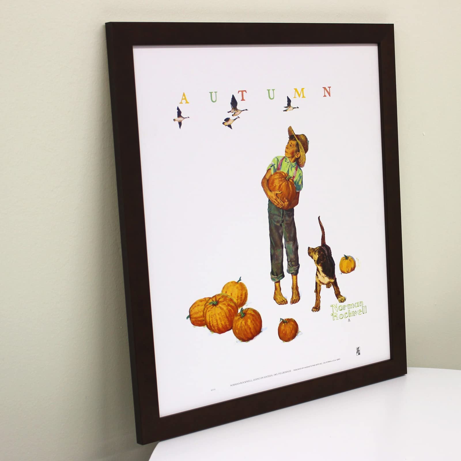 USA ヴィンテージ ノーマン・ロックウェル 額入りポスター　アート USA ヴィンテージ ノーマン・ロックウェル 額入りポスターアート