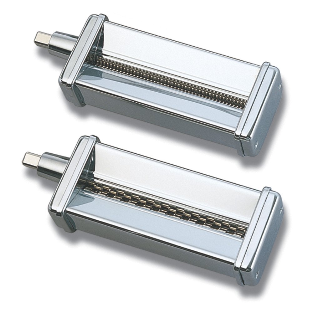 KitchenAid KPCA Pasta Cutter Companion Set Attachment + red rack