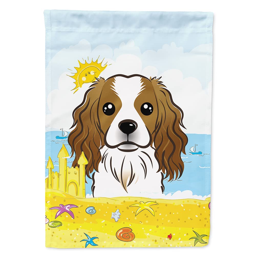 Drapeau multicolore Cavalier Spaniel anti-décoloration pour façade extérieure