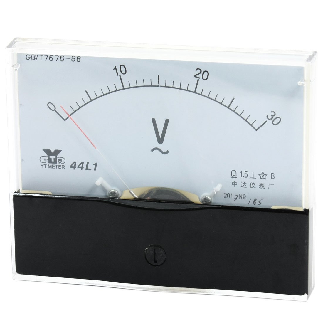 uxcell Analog Panel Voltmeter Volt Meter AC 0-30V Measuring Range 44L1