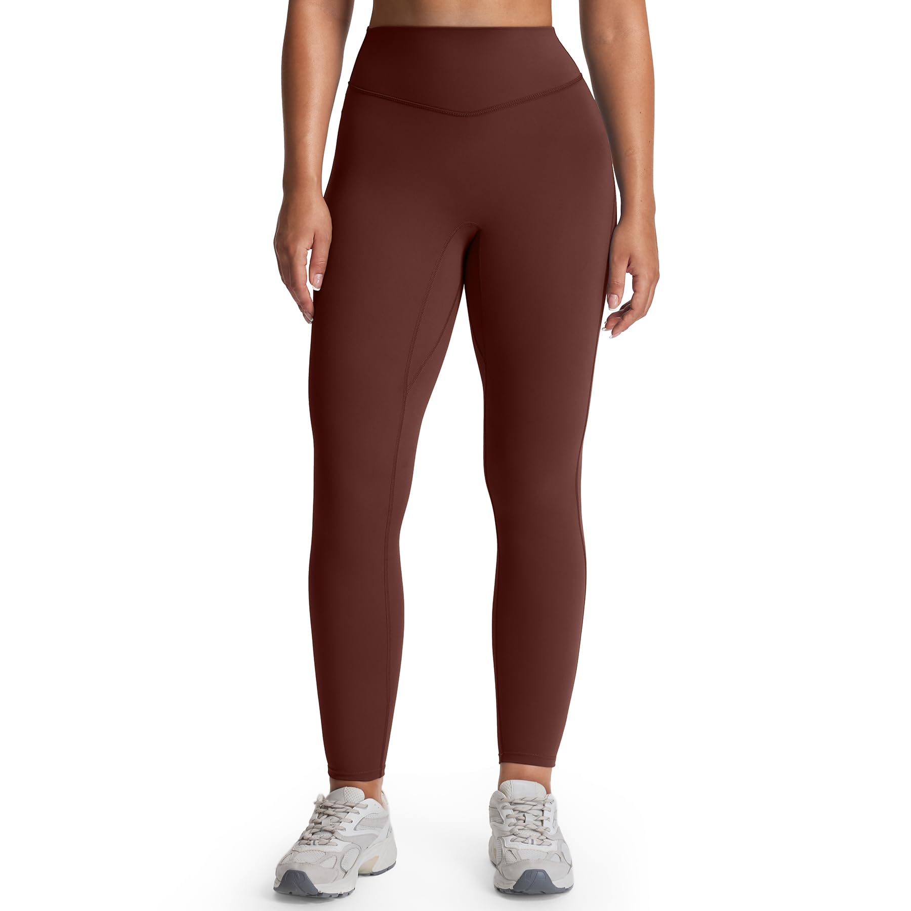 Aoxjox Women’s Workout Leggings High Waist Hidden Scrunch Tummy Control Gym Training Yoga Pants 25"/27"/28.5"