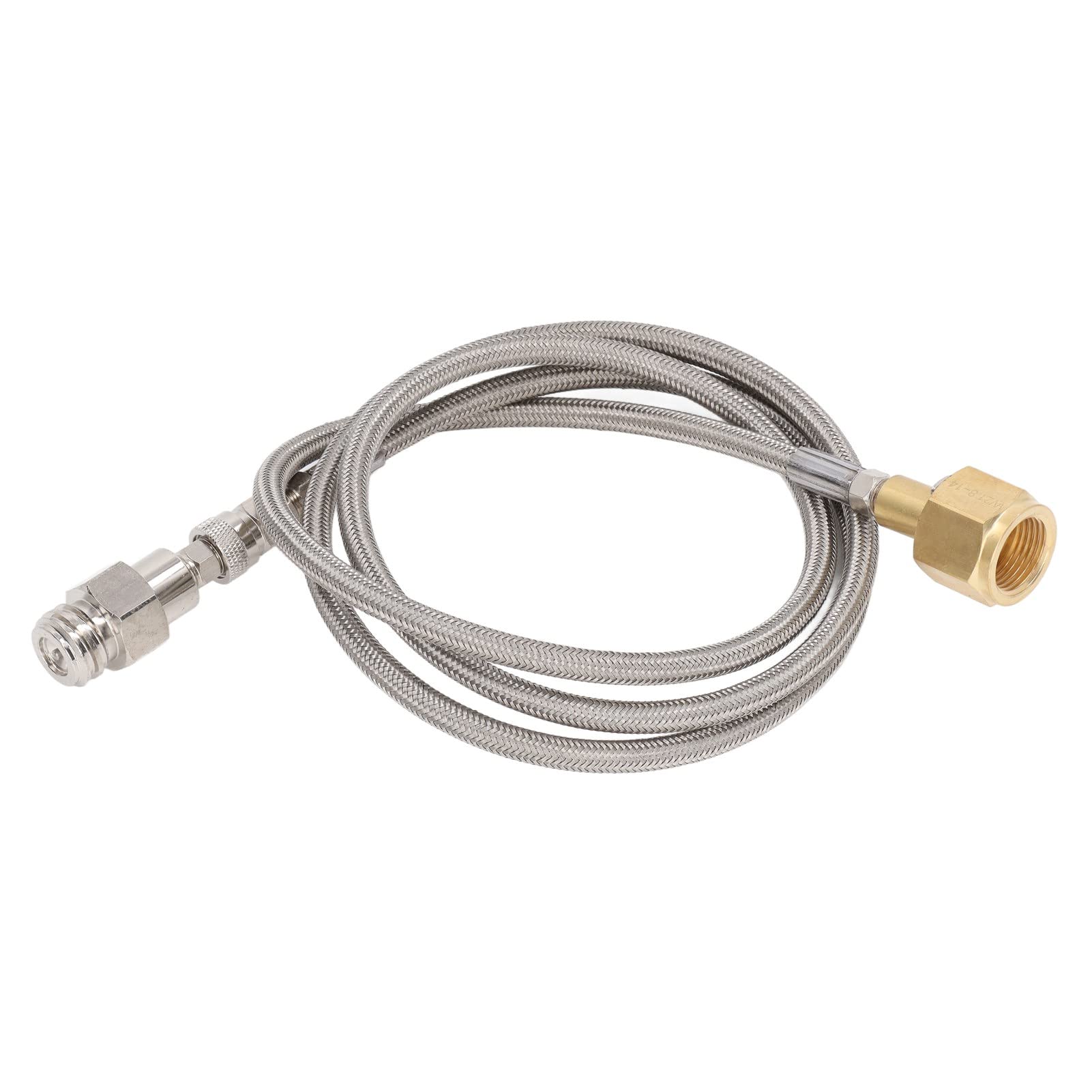 Adattatore di Ricarica per Soda in Acciaio Inossidabile 1500 psi - Connettore per Cilindro CO2, Ricambio per, Compatibile con Macchine Gasatura