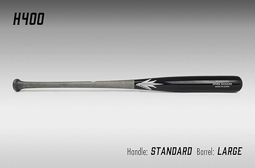 Miniatura 2 de Spark H400 Wooden Baseball Bat Maple Wood Gamebat Practice Training Bat Made in Japan