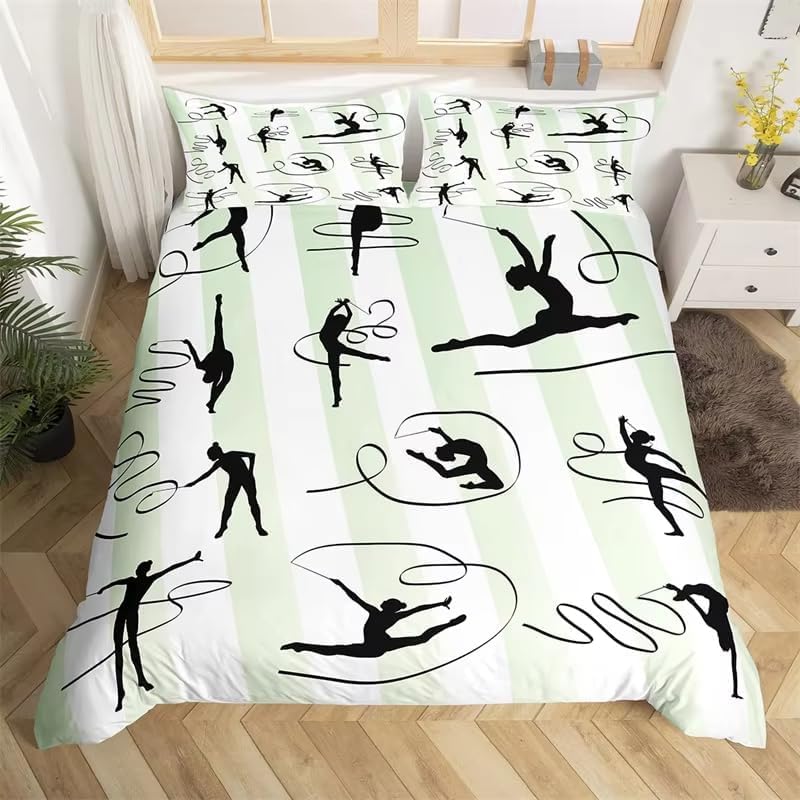 Housses couettes 140x200 cm et 2 taies d'oreiller microfibre motif sport