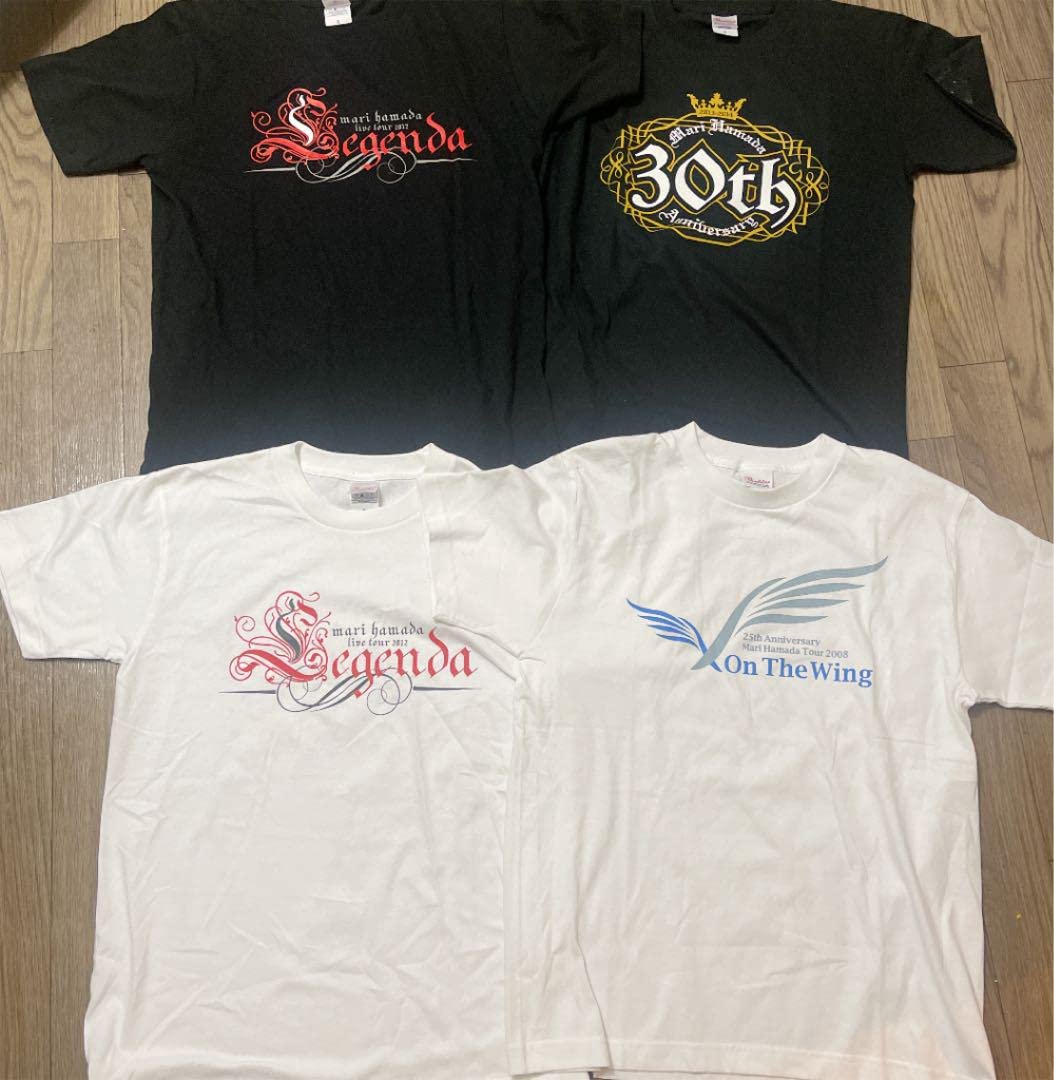 浜田麻里　LIVE T-SHIRT Amazon.co.jp: 浜田麻里 35周年LIVE Tシャツ サイズ160 赤