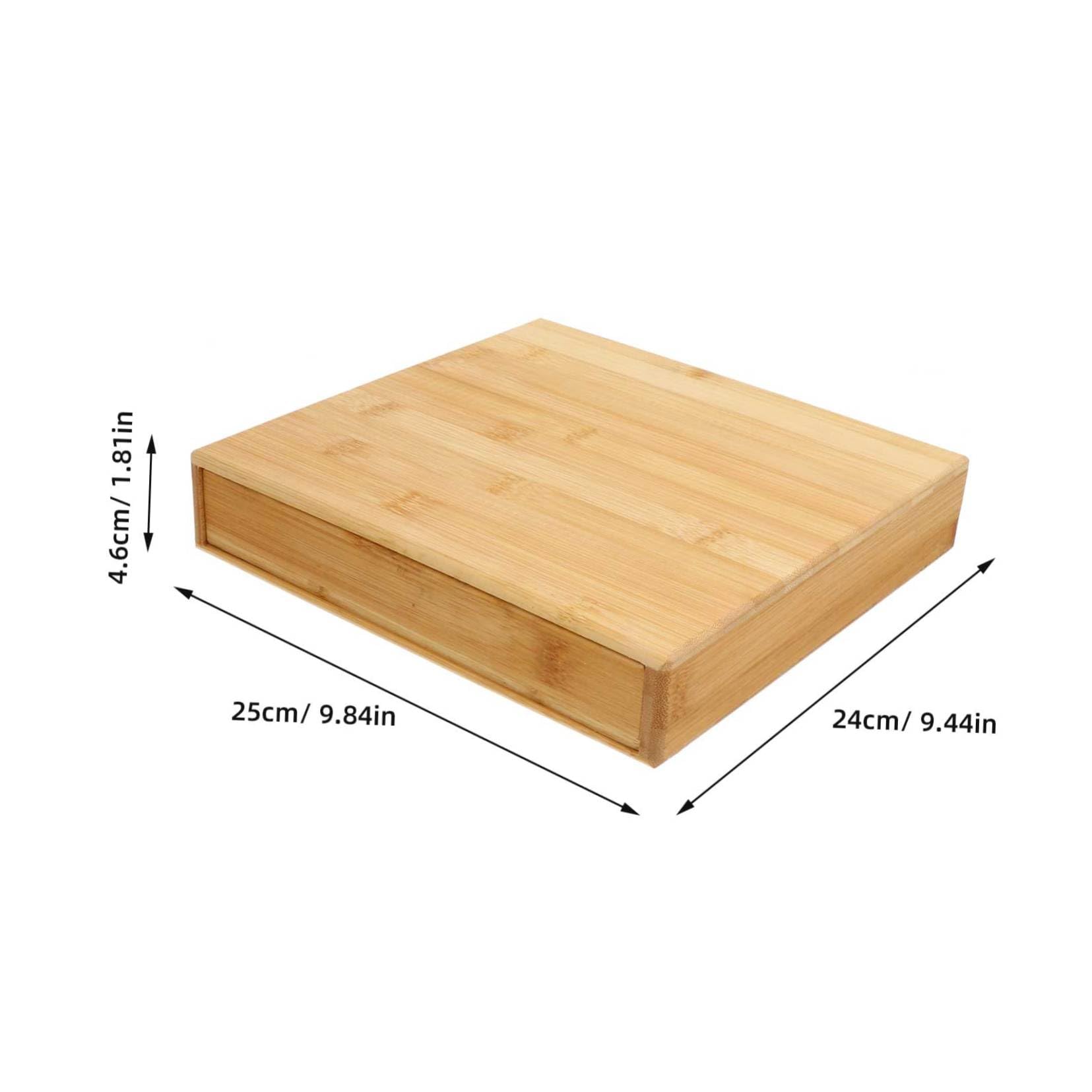 Beaupretty Caja De Madera Para Envolver Té Forma De Caja De Obsequio De Té De Madera Práctica Para Almacenar