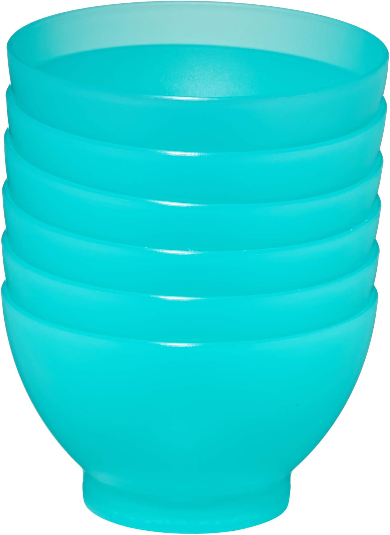 Coza Design- Eco Friendly Plastic Bowl for cereal, dessert, ice cream, soup (Microwave and Dishwasher Safe) (17 oz, Green)