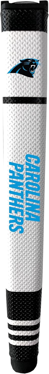 Team Golf NFL Carolina Panthers Golf Putter Grip Team Golf NFL Golf Putter Grip (Multi Colored) with Removable Ball Marker, Durable Wide Grip & Easy to Control