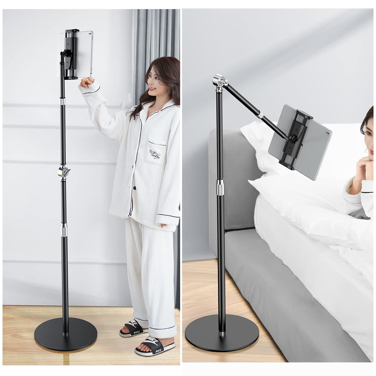 Escritorio fijo con perilla ajustable en altura con base resistente, diseño ergonómico para oficina en casa, fácil instalación, ideal para trabajar y estudiar, soporta mayor comodidad y productividad