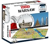 4D Cityscape Warsaw Puzzle (1000 Piece)