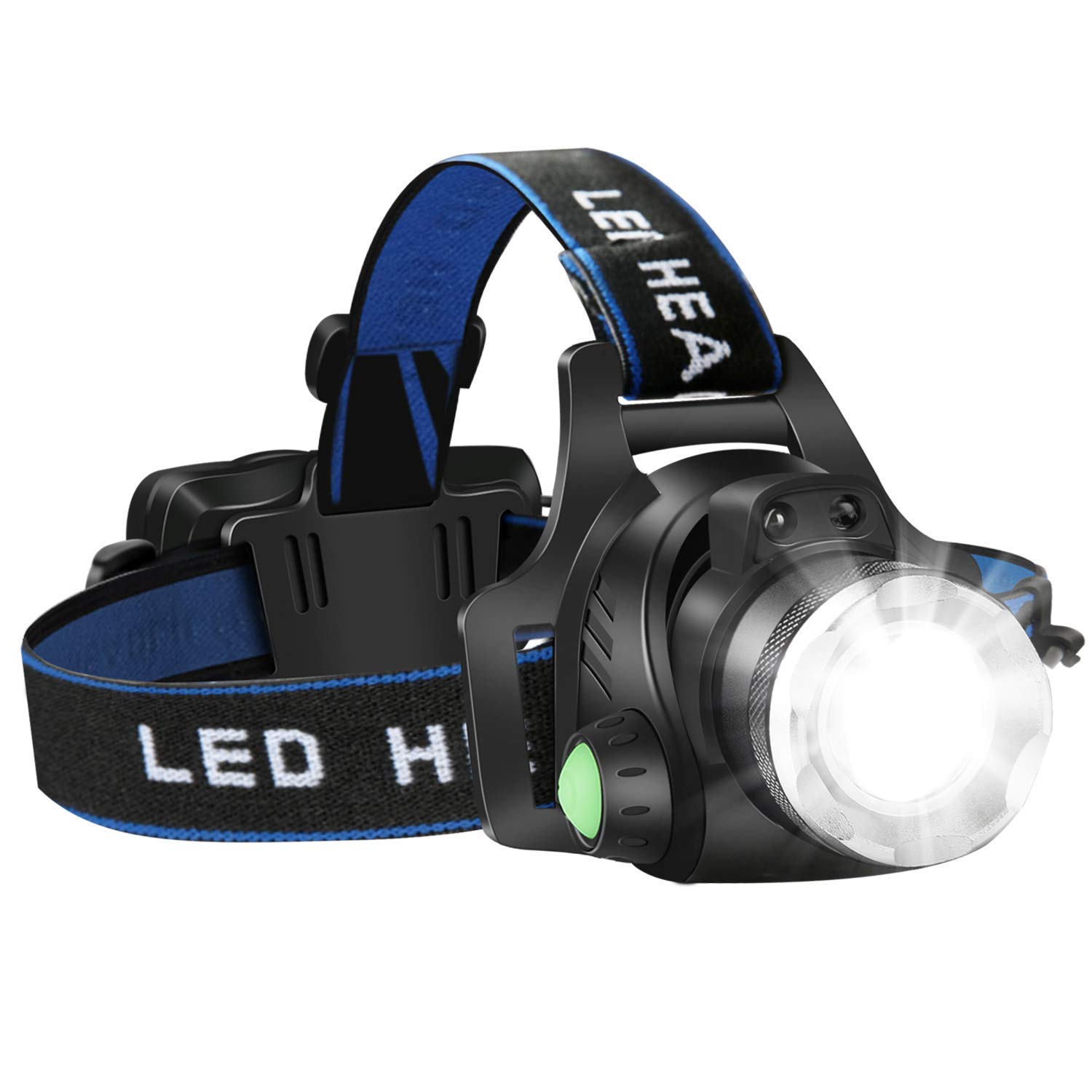 Drumstone 10 𝒀𝒆𝒂𝒓𝒔 𝑾𝒂𝒓𝒓𝒂𝒏𝒕𝒚 Rechargeable LED Headlamp Flashlight,IPX4 Waterproof T6 Headlight with 4 Modes,Adjustable Comfortable Headband for Camping,Hiking, Running & Outdoor Activities-picture-28