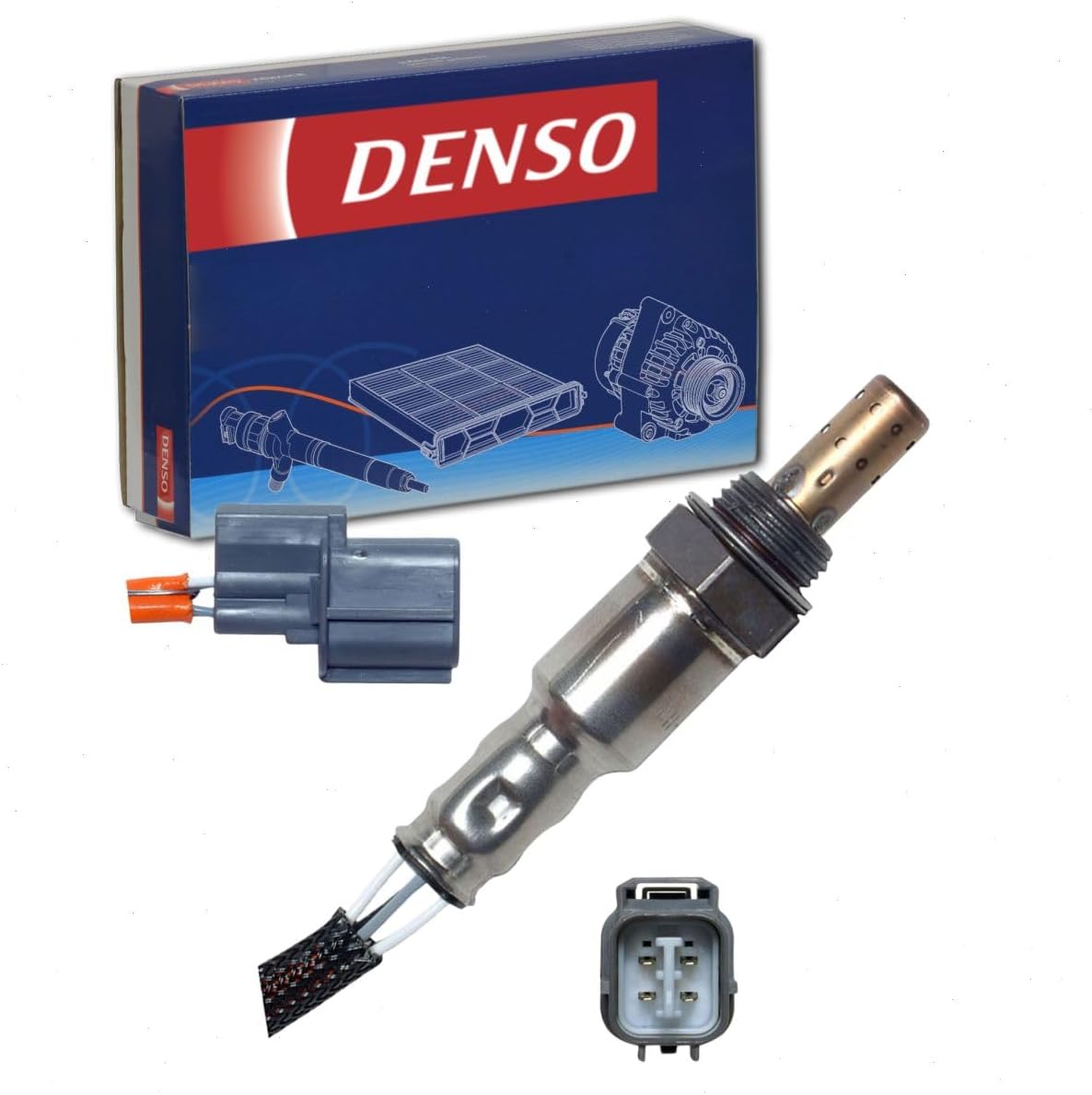 DENSO Downstream Rear Oxygen Sensor Compatible with Honda Accord 3.0L V6 2003-2007