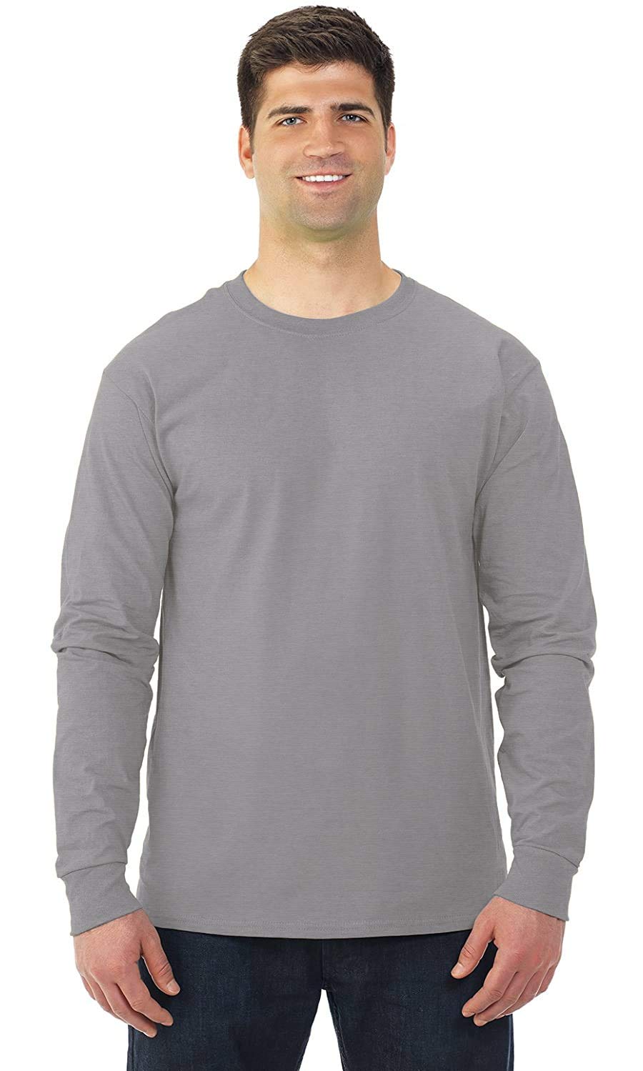 Men's Long Sleeve Cotton T-Shirt