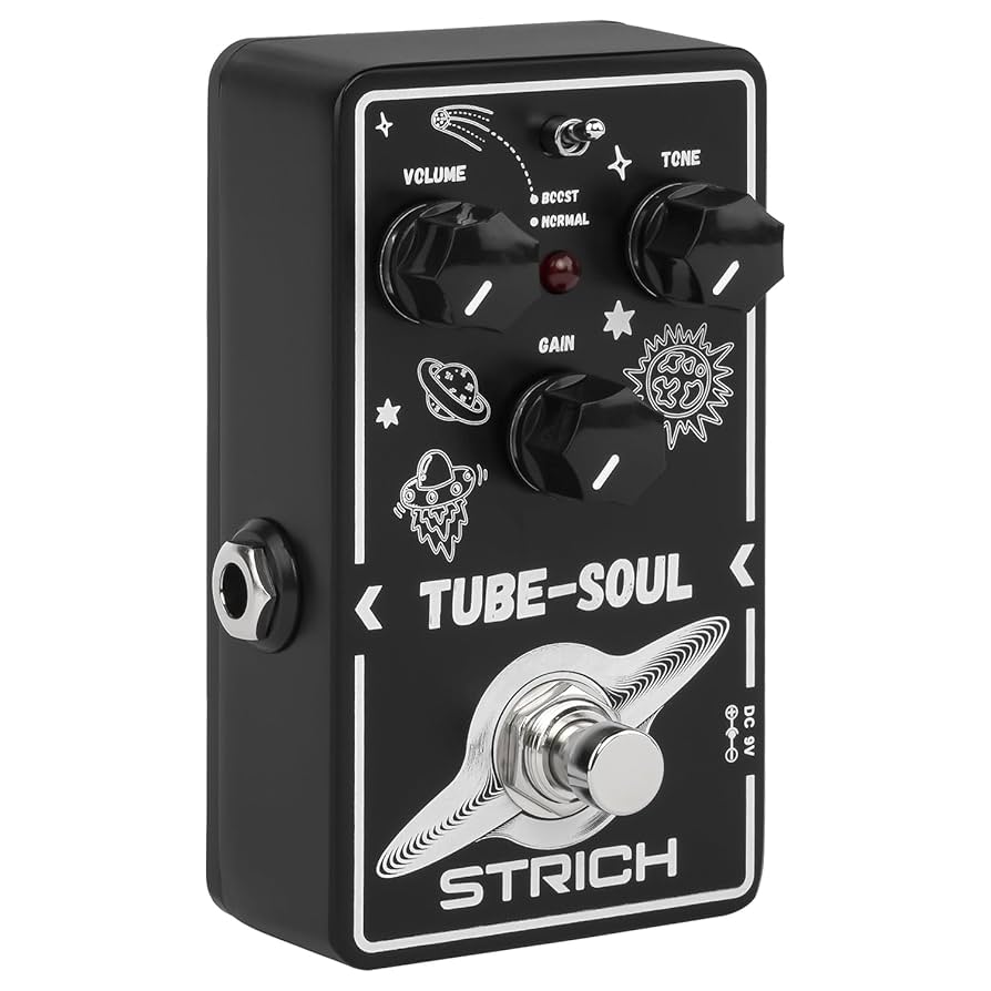 Amazon.com: STRICH TUBE SOUL Tube Overdrive Distortion Pedal