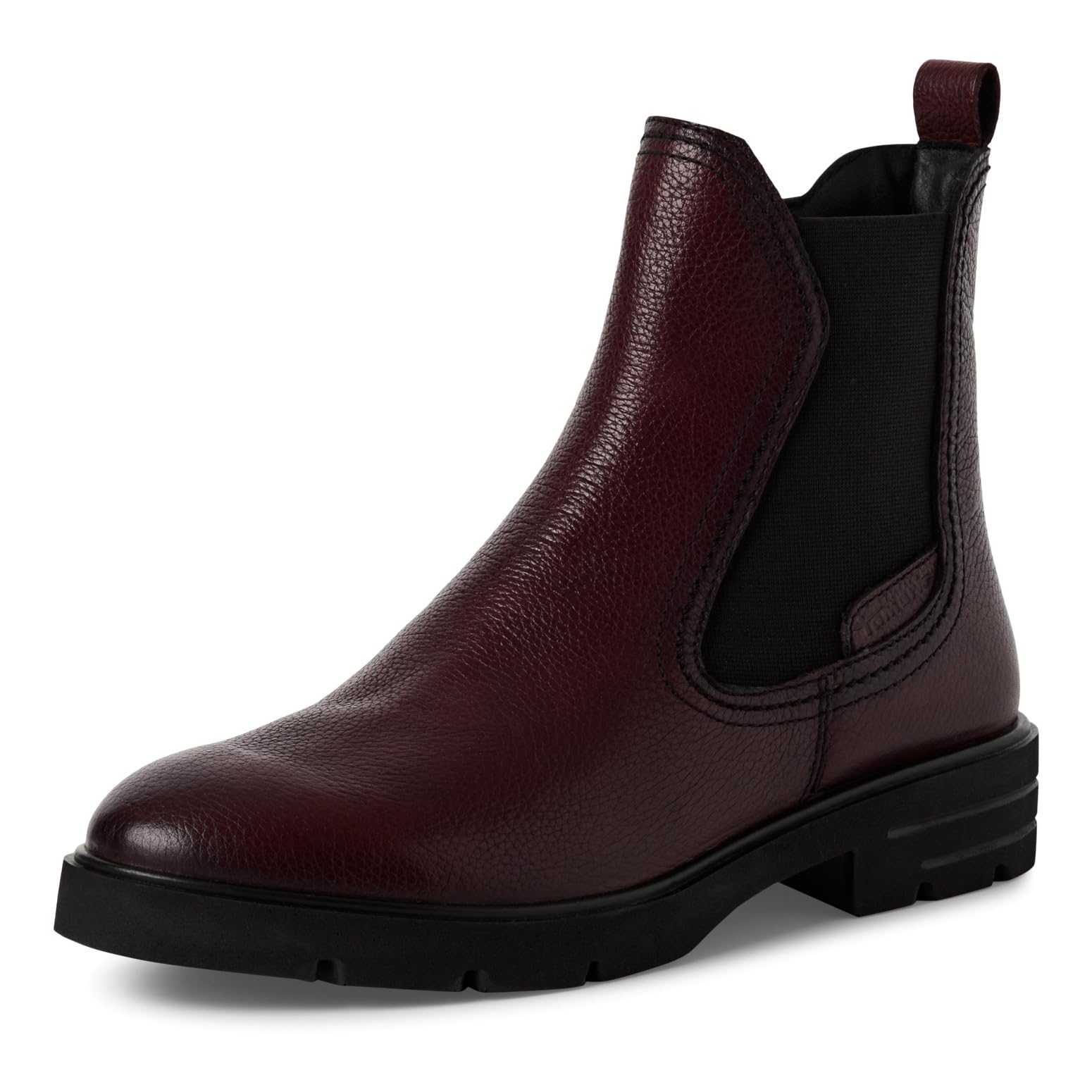 Tamaris Women's Flat Boots, Merlot, 7.5 UK