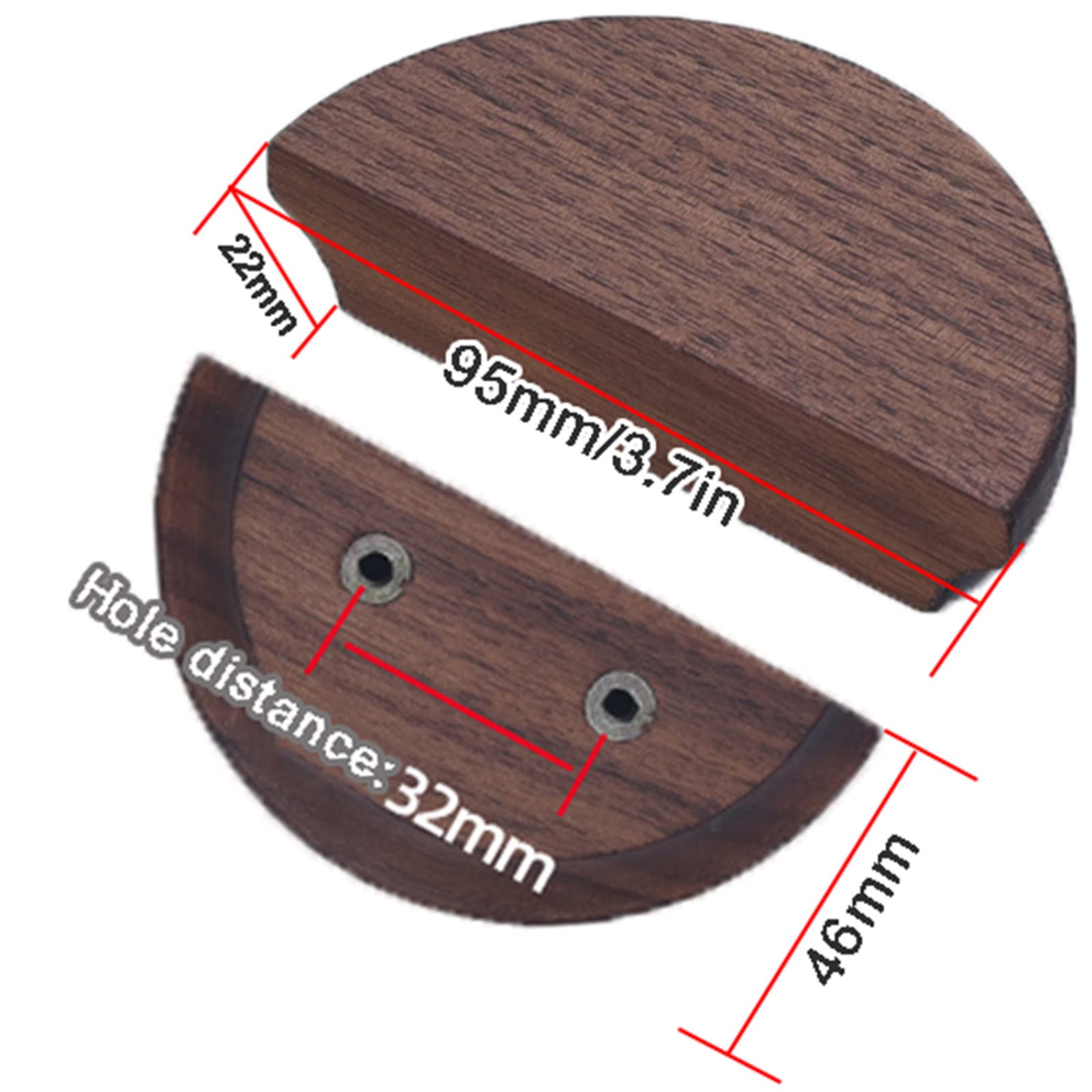 Jonàk Massief walnoothouten badmeubel 145 cm - Badkamermeubels