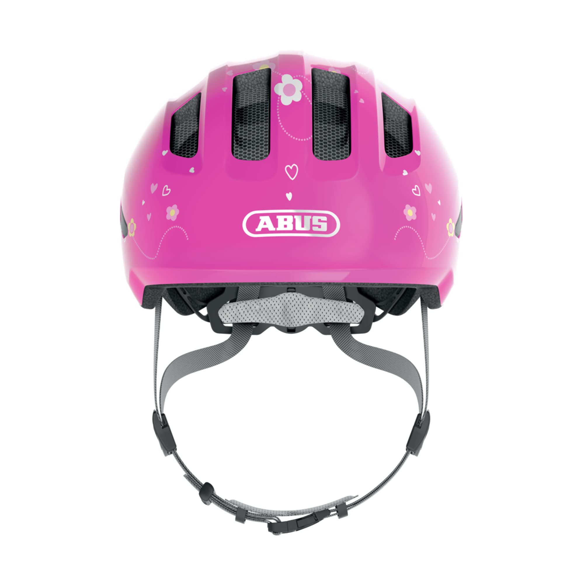 ABUS Kinderhelm Smiley 2.0 - Robuster Fahrradhelm für Mädchen und Jungs & Kinderhelm Smiley 3.0